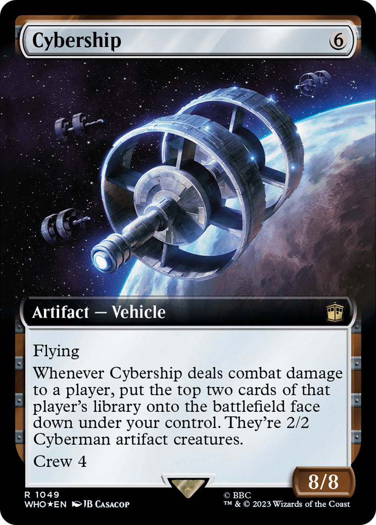 Cybership (Extended Art) (Surge Foil) [Doctor Who] | Anubis Games and Hobby