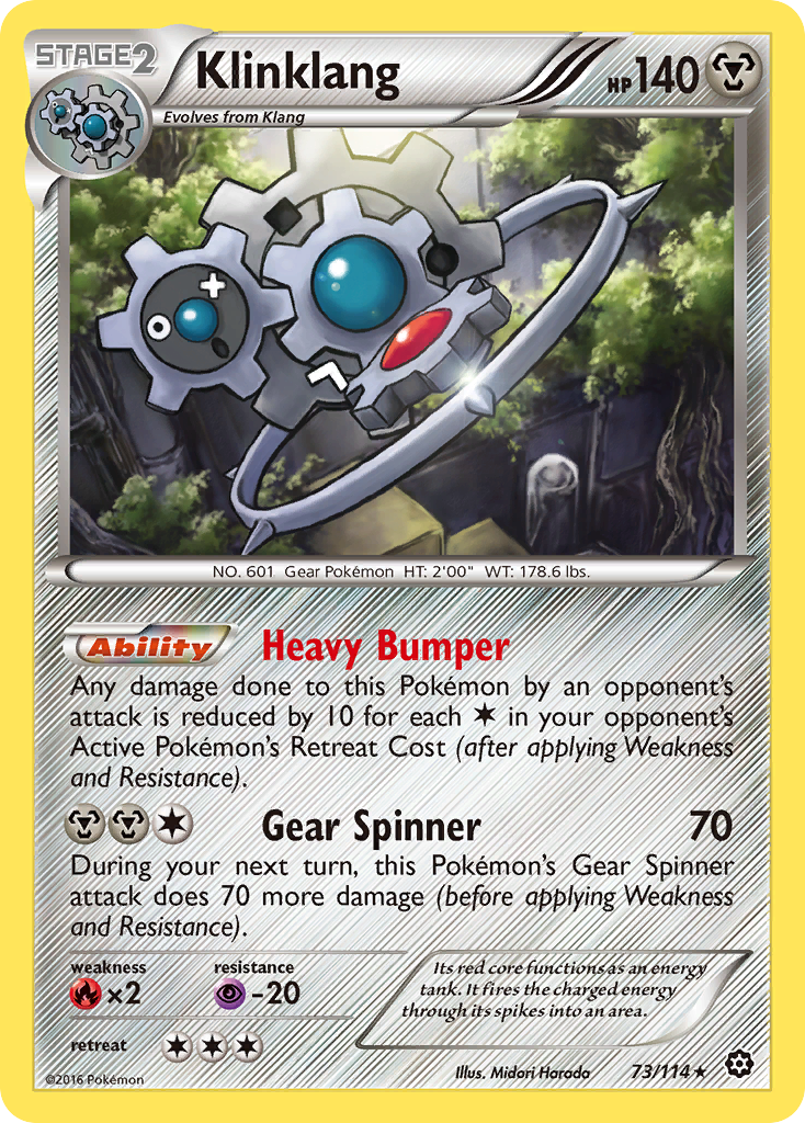 Klinklang (73/114) [XY: Steam Siege] | Anubis Games and Hobby