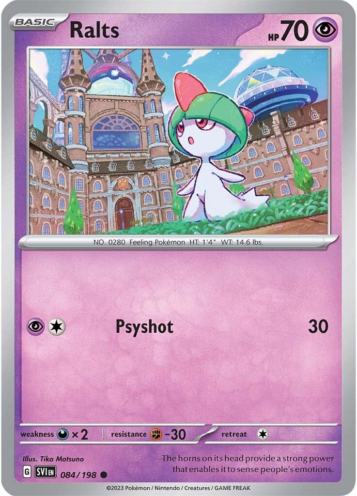 Ralts (084/198) [Scarlet & Violet: Base Set] | Anubis Games and Hobby