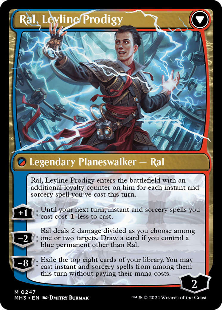 Ral, Monsoon Mage // Ral, Leyline Prodigy [Modern Horizons 3] | Anubis Games and Hobby