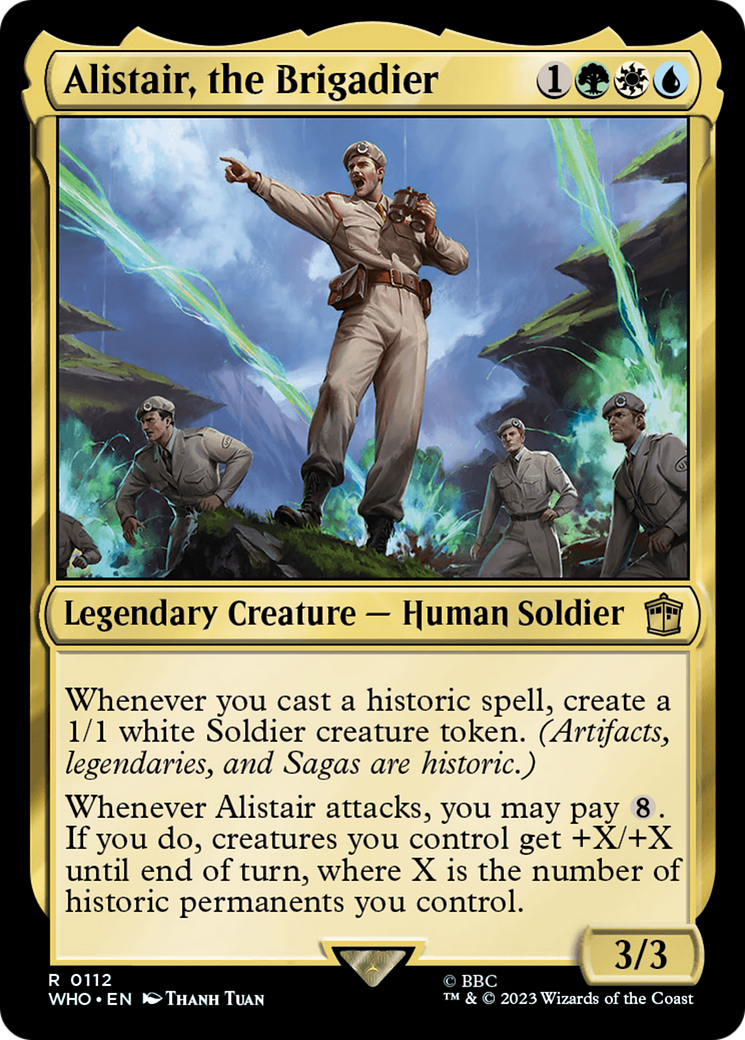 Alistair, the Brigadier [Doctor Who] | Anubis Games and Hobby