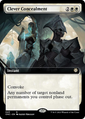 Clever Concealment (Extended Art) [Phyrexia: All Will Be One Commander] | Anubis Games and Hobby