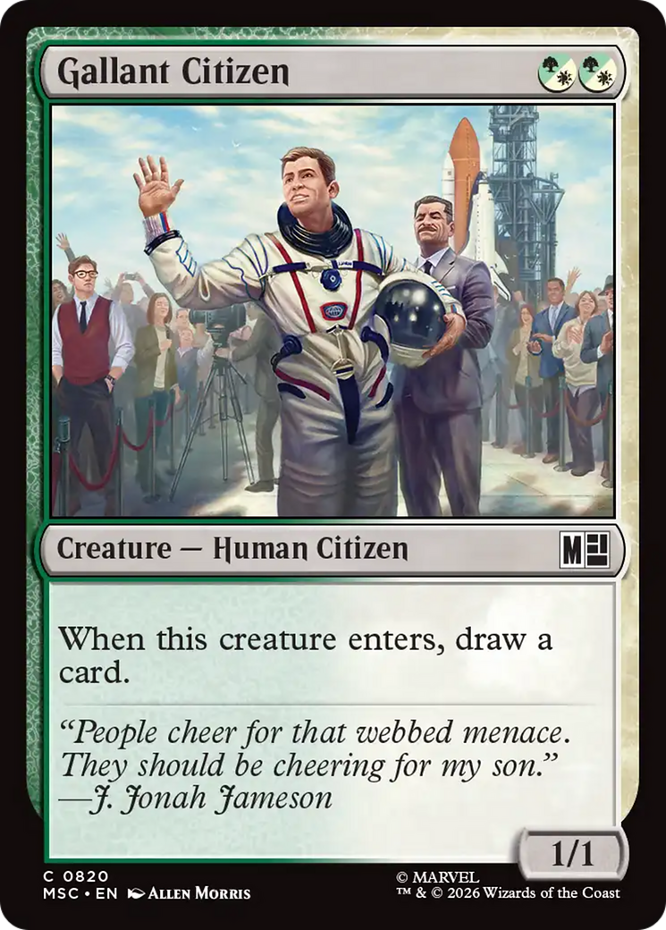 Gallant Citizen [Marvel Super Heroes Commander] | Anubis Games and Hobby