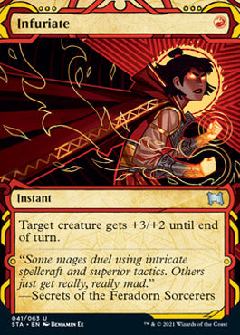 Infuriate (Foil Etched) [Strixhaven: Mystical Archive] | Anubis Games and Hobby