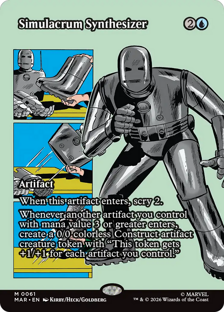 Simulacrum Synthesizer (Borderless) [Marvel Universe: Eternal-Legal] | Anubis Games and Hobby