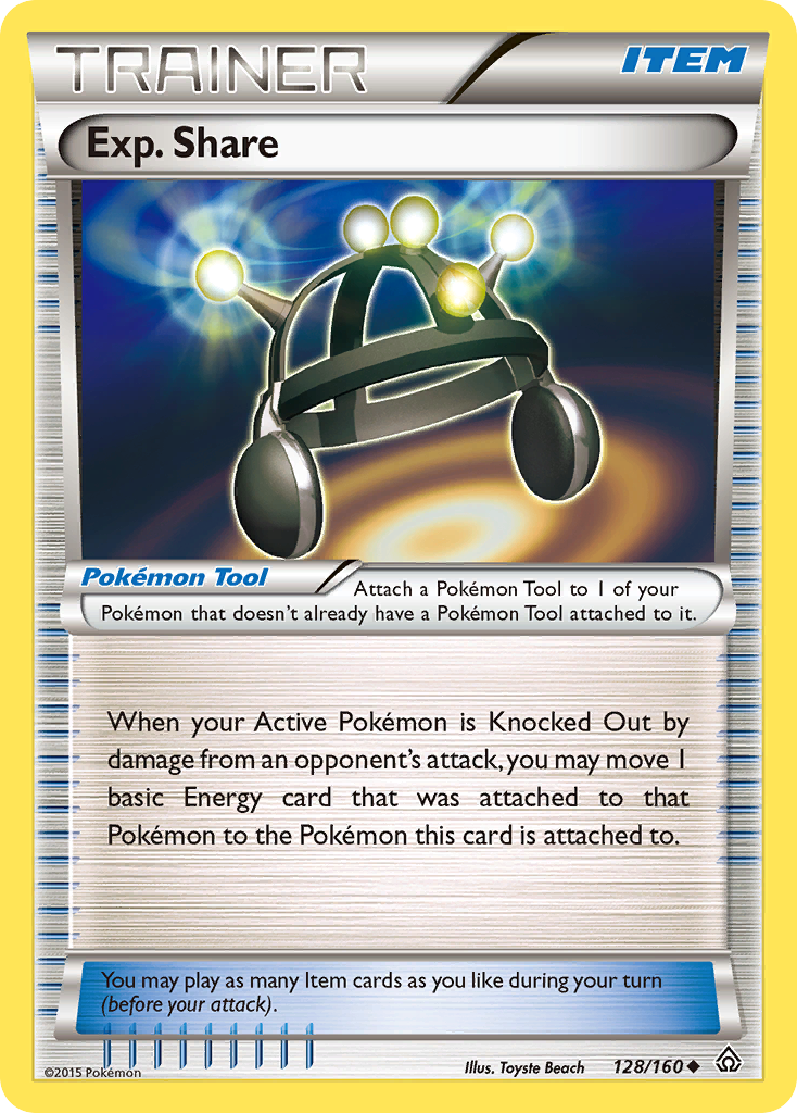 Exp. Share (128/160) [XY: Primal Clash] | Anubis Games and Hobby