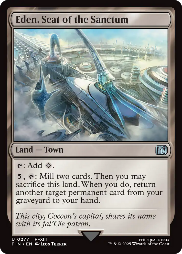 Eden, Seat of the Sanctum [FINAL FANTASY] | Anubis Games and Hobby