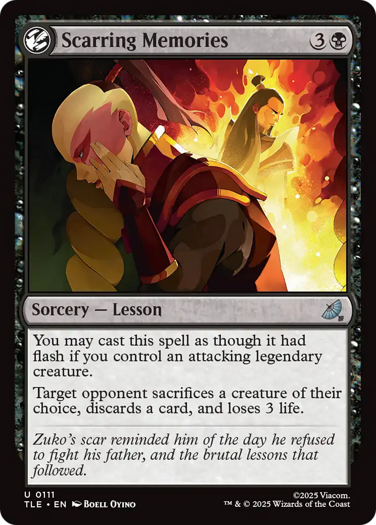 Scarring Memories [Avatar: The Last Airbender: Eternal-Legal] | Anubis Games and Hobby