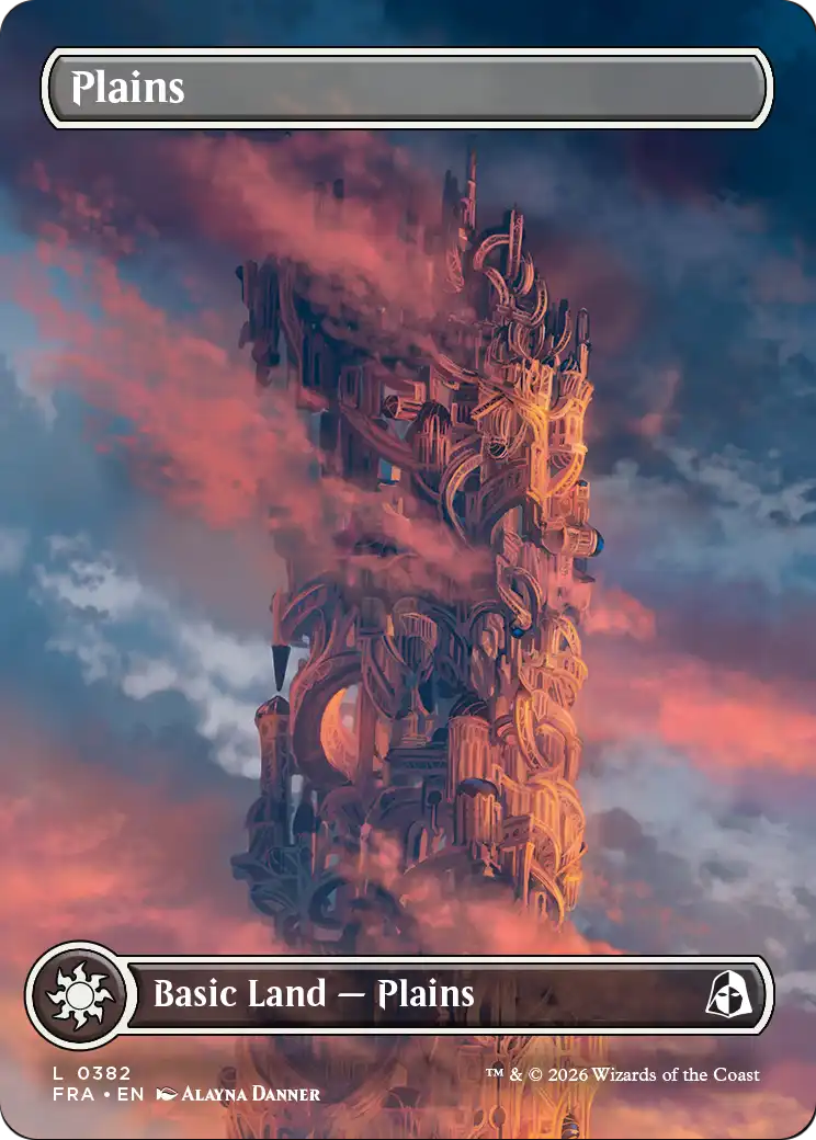 Plains (Borderless) (0382) [Reality Fracture] | Anubis Games and Hobby