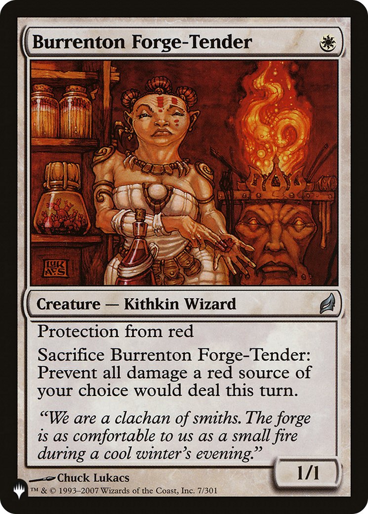 Burrenton Forge-Tender [The List Reprints] | Anubis Games and Hobby