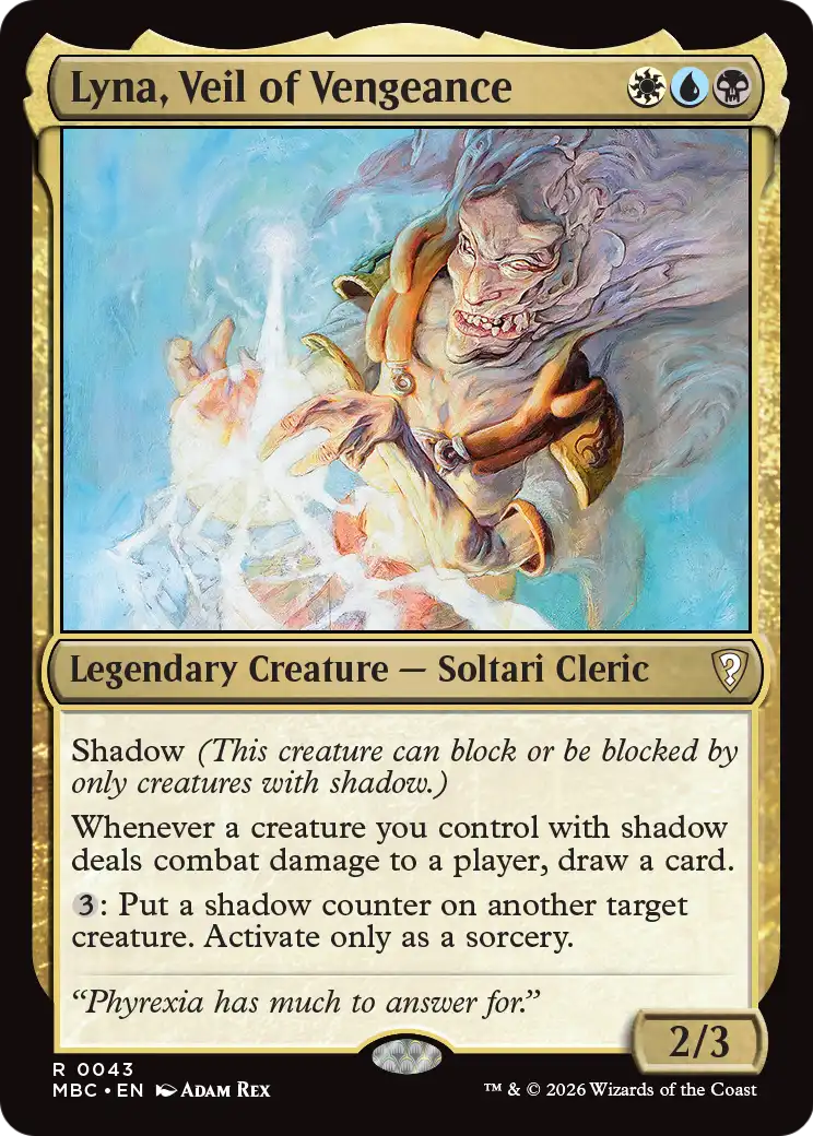 Lyna, Veil of Vengeance [Mystery Booster: Commander Edition] | Anubis Games and Hobby