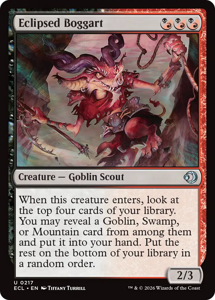 Eclipsed Boggart [Lorwyn Eclipsed] | Anubis Games and Hobby