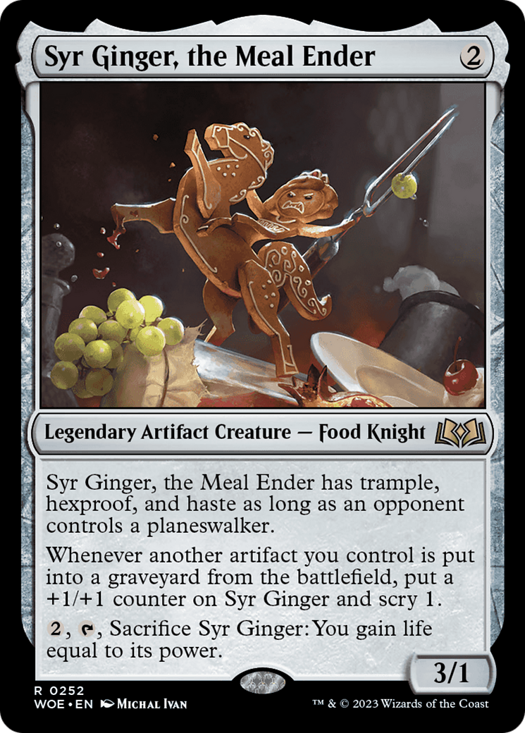 Syr Ginger, the Meal Ender [Wilds of Eldraine] | Anubis Games and Hobby