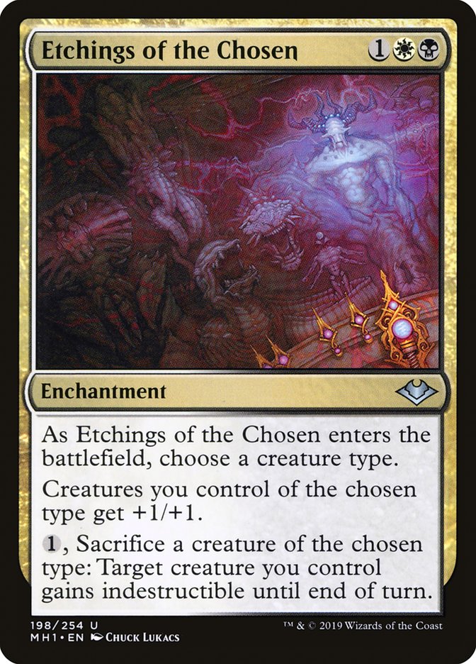 Etchings of the Chosen [Modern Horizons] | Anubis Games and Hobby