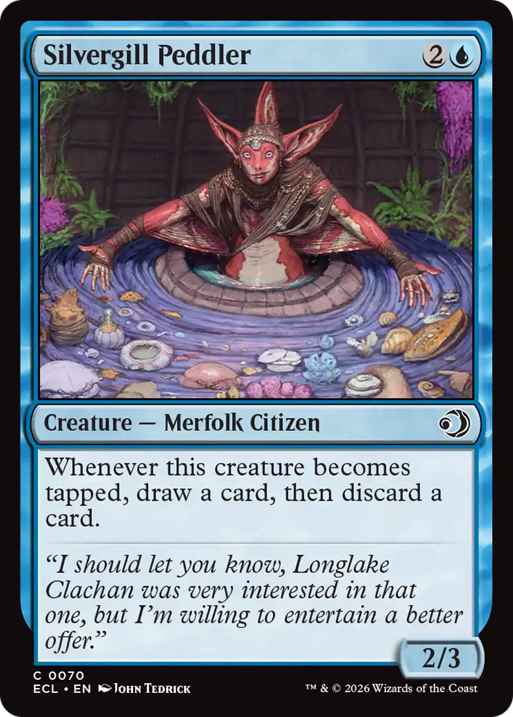 Silvergill Peddler [Lorwyn Eclipsed] | Anubis Games and Hobby