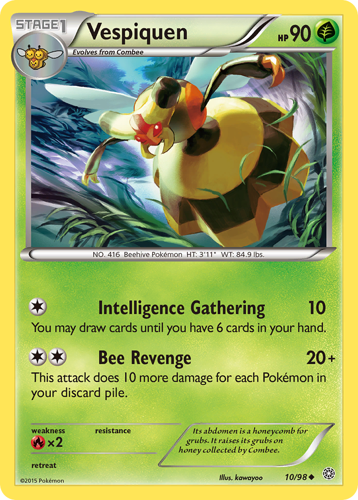 Vespiquen (10/98) [XY: Ancient Origins] | Anubis Games and Hobby