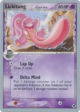 Lickitung (19/101) (Delta Species) (Legendary Ascent - Tom Roos) [World Championships 2007] | Anubis Games and Hobby