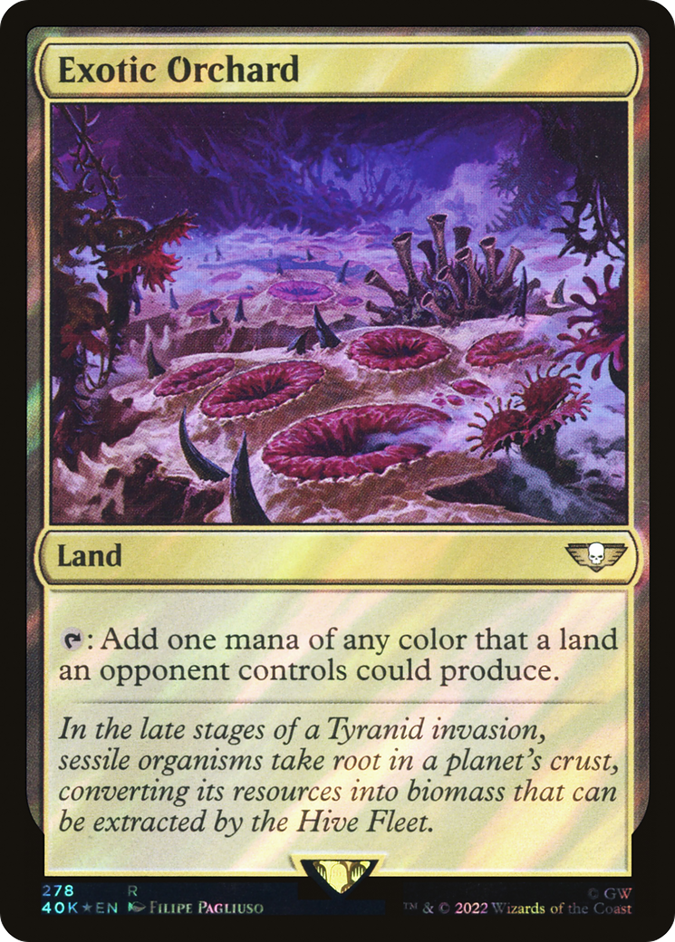 Exotic Orchard (Surge Foil) [Marvel Super Heroes Commander] | Anubis Games and Hobby