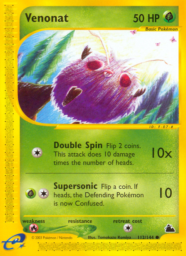 Venonat (112/144) [Skyridge] | Anubis Games and Hobby