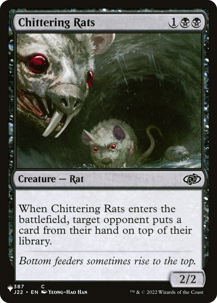 Chittering Rats [The List Reprints] | Anubis Games and Hobby