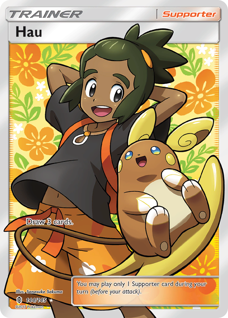 Hau (144/145) [Sun & Moon: Guardians Rising] | Anubis Games and Hobby