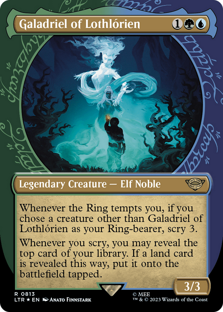 Galadriel of Lothlorien (Showcase) (Surge Foil) [The Lord of the Rings: Tales of Middle-Earth] | Anubis Games and Hobby