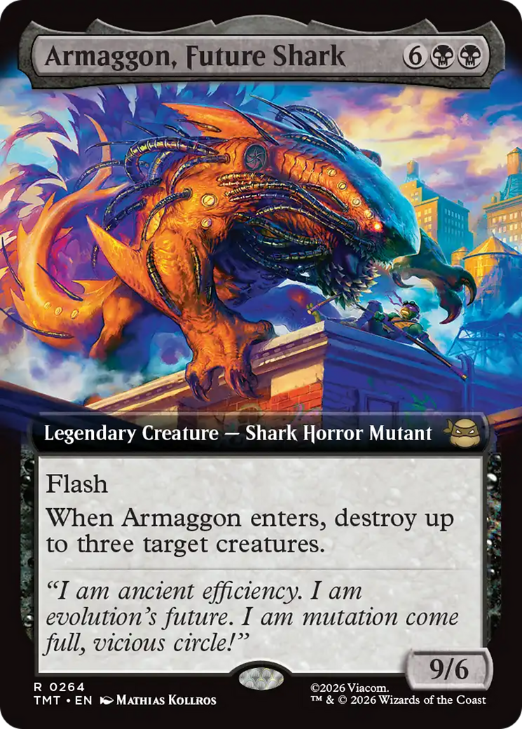 Armaggon, Future Shark (Extended Art) [Teenage Mutant Ninja Turtles] | Anubis Games and Hobby