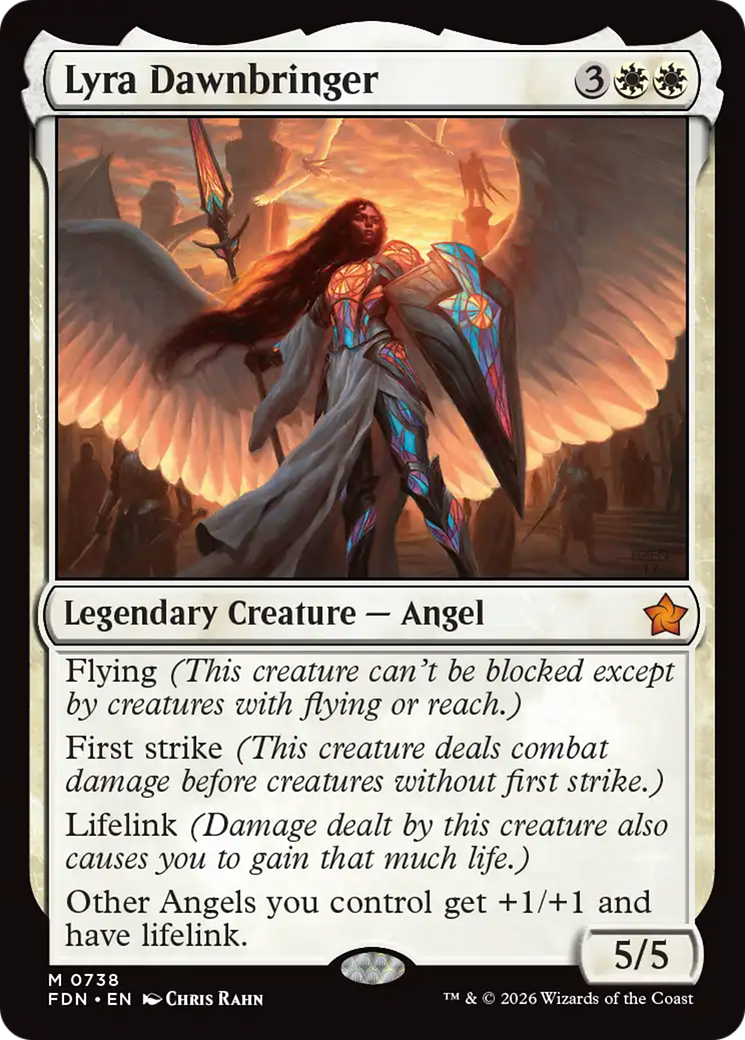 Lyra Dawnbringer (0738) [Foundations] | Anubis Games and Hobby
