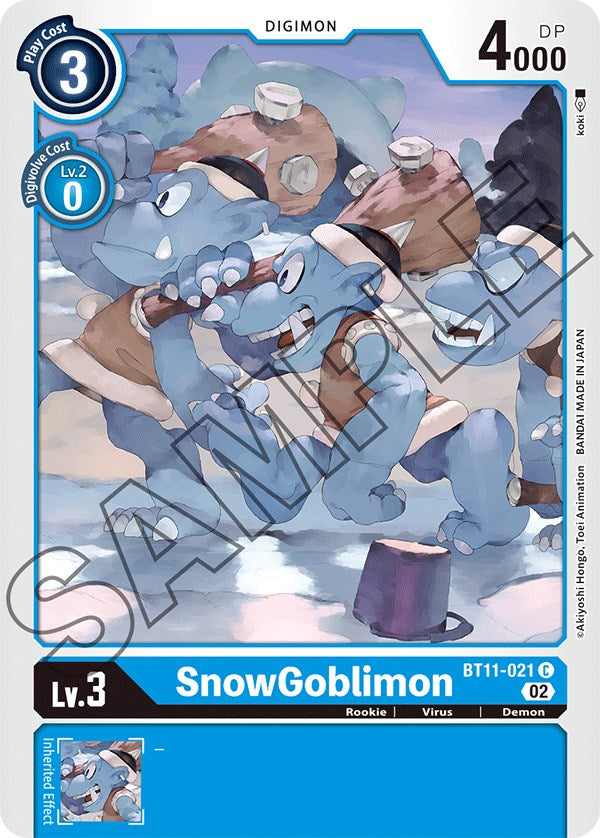 SnowGoblimon [BT11-021] [Dimensional Phase] | Anubis Games and Hobby