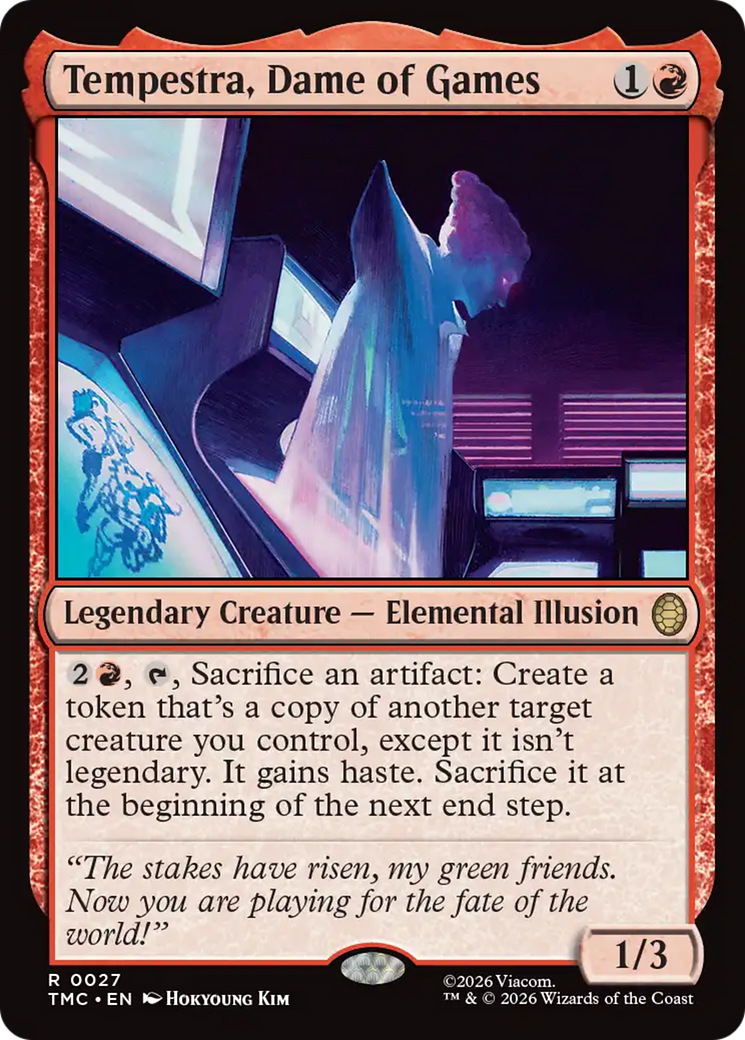 Tempestra, Dame of Games [Teenage Mutant Ninja Turtles Commander] | Anubis Games and Hobby