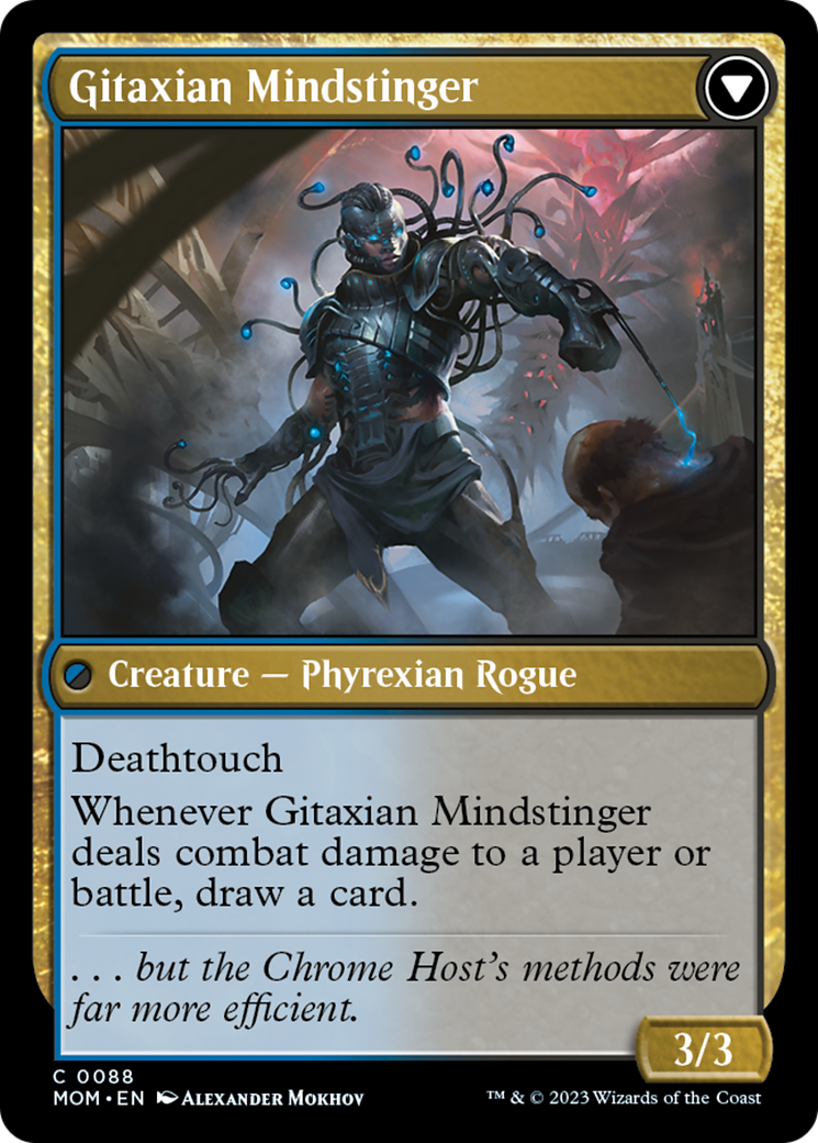 Aetherblade Agent // Gitaxian Mindstinger [March of the Machine] | Anubis Games and Hobby