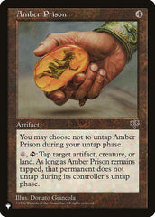 Amber Prison [The List] | Anubis Games and Hobby