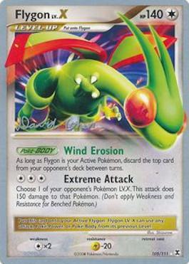 Flygon LV.X (105/111) (Stallgon - David Cohen) [World Championships 2009] | Anubis Games and Hobby