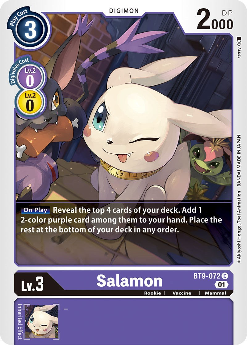 Salamon [BT9-072] [X Record] | Anubis Games and Hobby