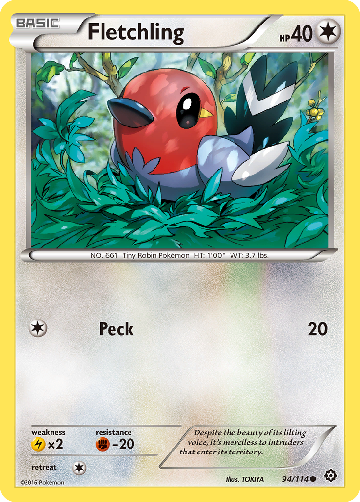 Fletchling (94/114) [XY: Steam Siege] | Anubis Games and Hobby