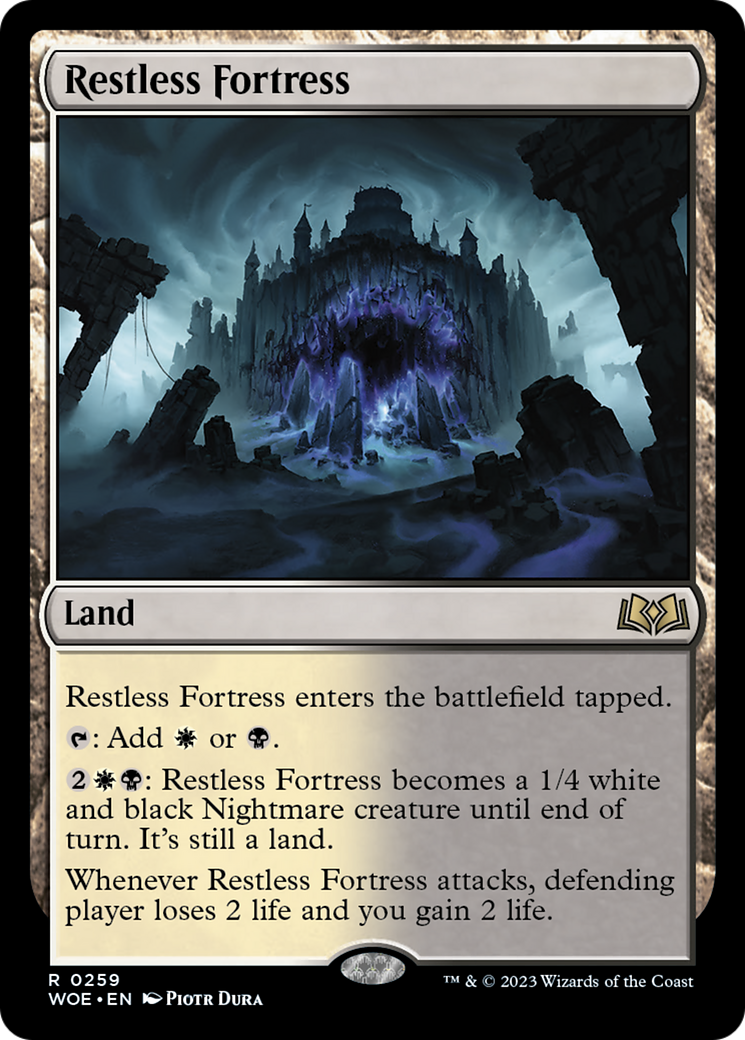 Restless Fortress [Wilds of Eldraine] | Anubis Games and Hobby