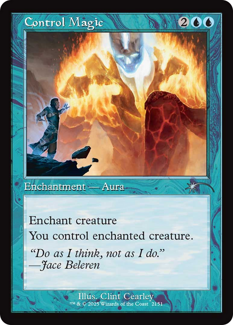 Control Magic (Retro Frame) [Secret Lair Drop Series] | Anubis Games and Hobby