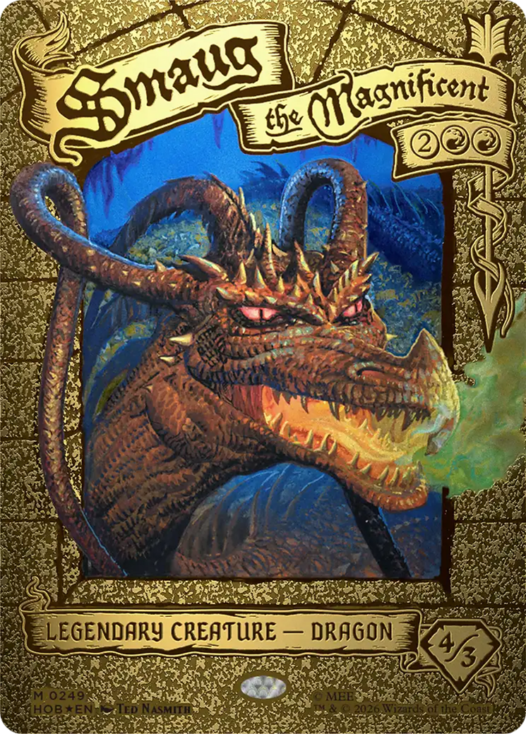 Smaug the Magnificent (Borderless) [The Hobbit] | Anubis Games and Hobby
