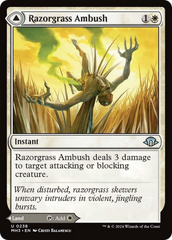Razorgrass Ambush // Razorgrass Field [Modern Horizons 3] | Anubis Games and Hobby