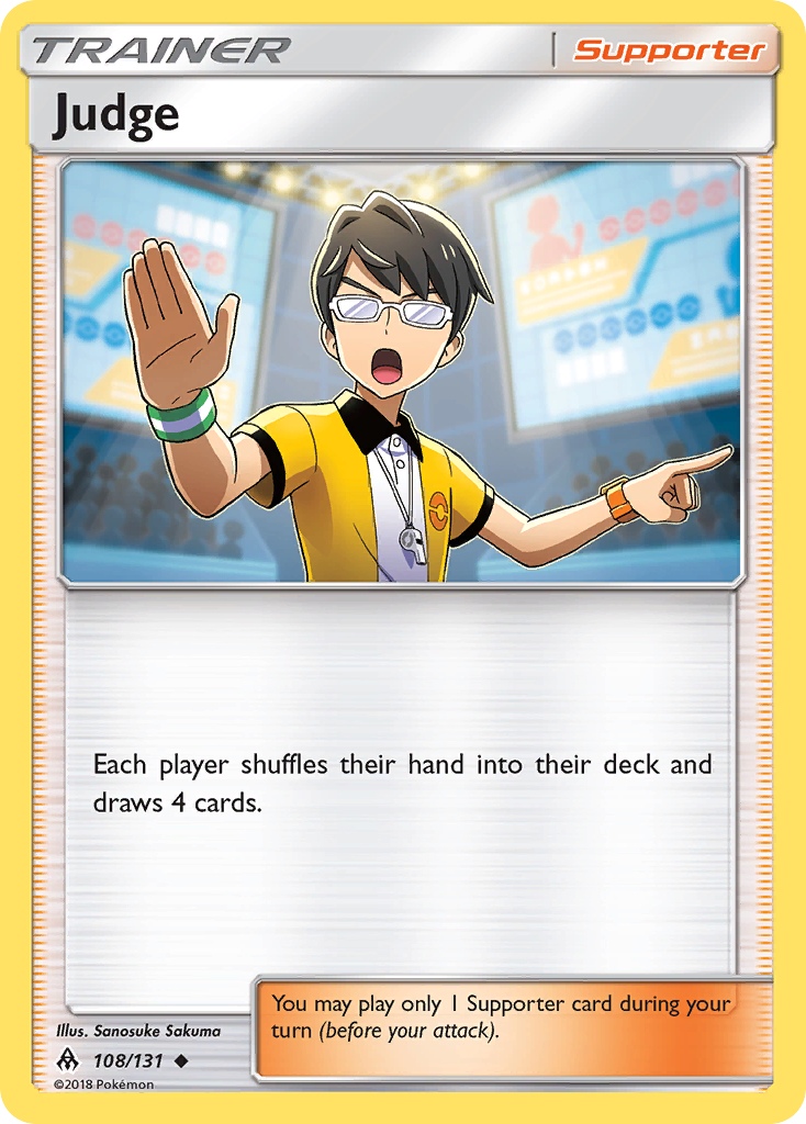 Judge (108/131) [Sun & Moon: Forbidden Light] | Anubis Games and Hobby