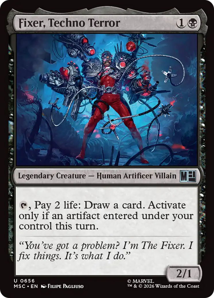 Fixer, Techno Terror [Marvel Super Heroes Commander] | Anubis Games and Hobby