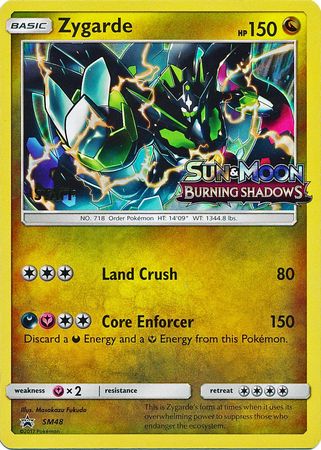 Zygarde (SM48) (Staff Prerelease Promo) [Sun & Moon: Black Star Promos] | Anubis Games and Hobby