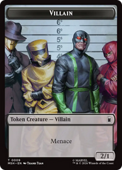 Shapeshifter (002) // Villain (009) Double-Sided Token [Marvel Super Heroes Commander Tokens] | Anubis Games and Hobby