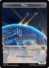 Copy (001) // Wall (003) Double-Sided Token [Marvel Super Heroes Commander Tokens] | Anubis Games and Hobby