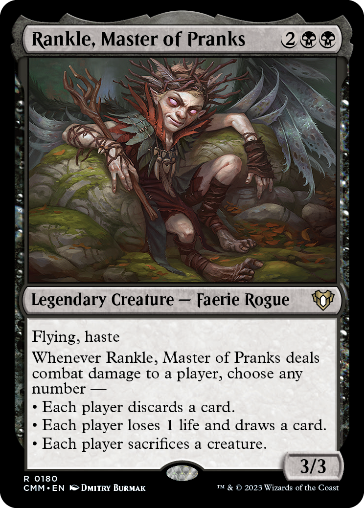 Rankle, Master of Pranks [Commander Masters] | Anubis Games and Hobby