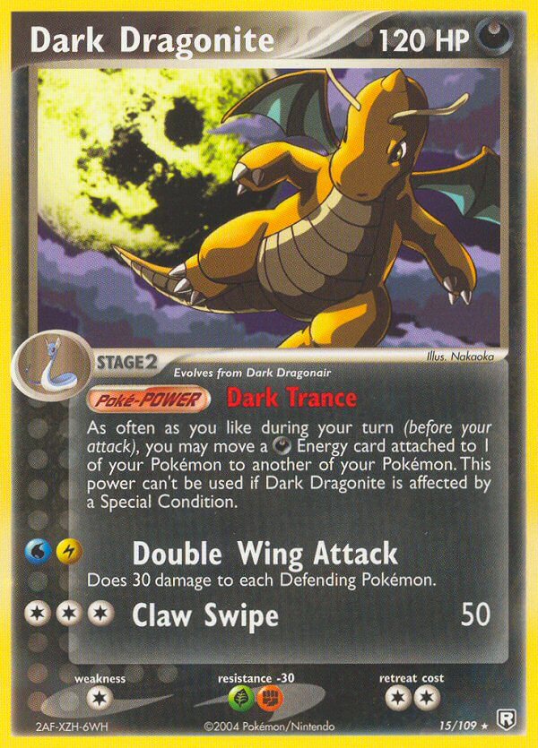 Dark Dragonite (15/109) (Theme Deck Exclusive) [EX: Team Rocket Returns] | Anubis Games and Hobby