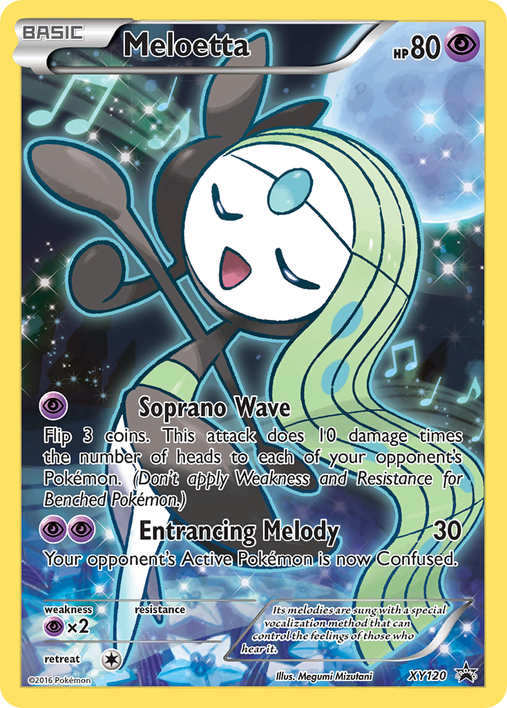 Meloetta (XY120) [XY: Black Star Promos] | Anubis Games and Hobby