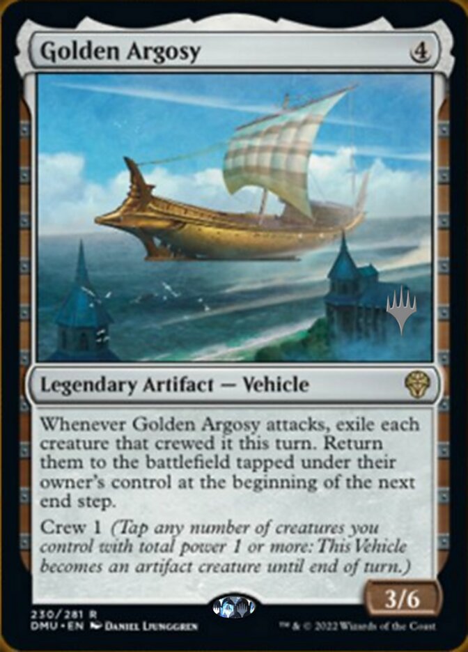 Golden Argosy (Promo Pack) [Dominaria United Promos] | Anubis Games and Hobby