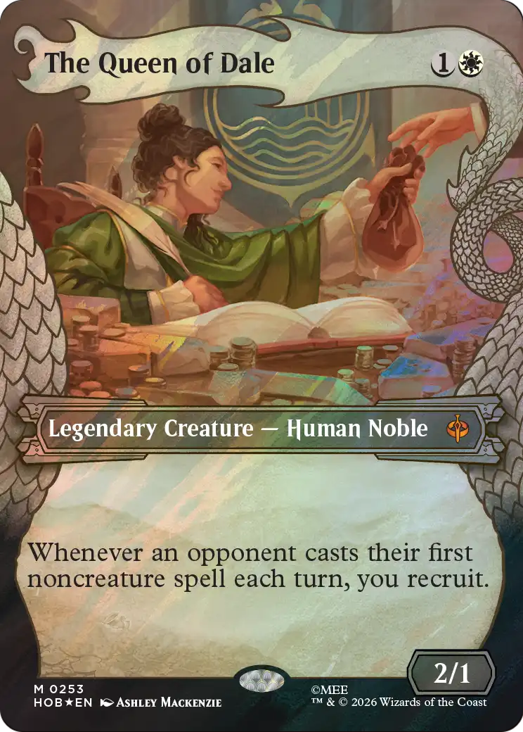 The Queen of Dale (Showcase) (Surge Foil) [The Hobbit] | Anubis Games and Hobby