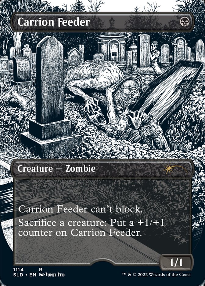 Carrion Feeder (Borderless Etched Foil) [Secret Lair Drop Series] | Anubis Games and Hobby